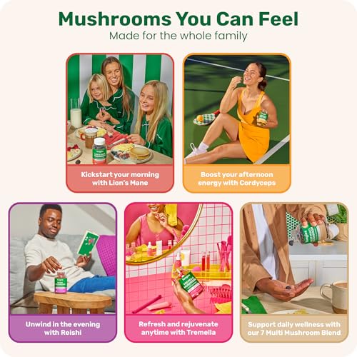 Fungies Lion'S Mane Mushroom Brain Health Gummies (60 Count) - Focus, Memory & Mood Support