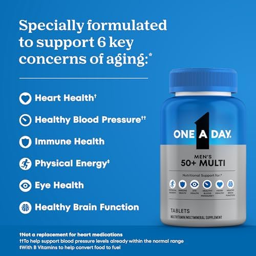 Bayer One-A-Day Men's 50+ Multivitamin: 100 Tablets