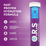 O.R.S Hydration Tablets, Natural Blackcurrant Flavour, 96 Tablets (Pack Of 4 X 24) (OORSB96)