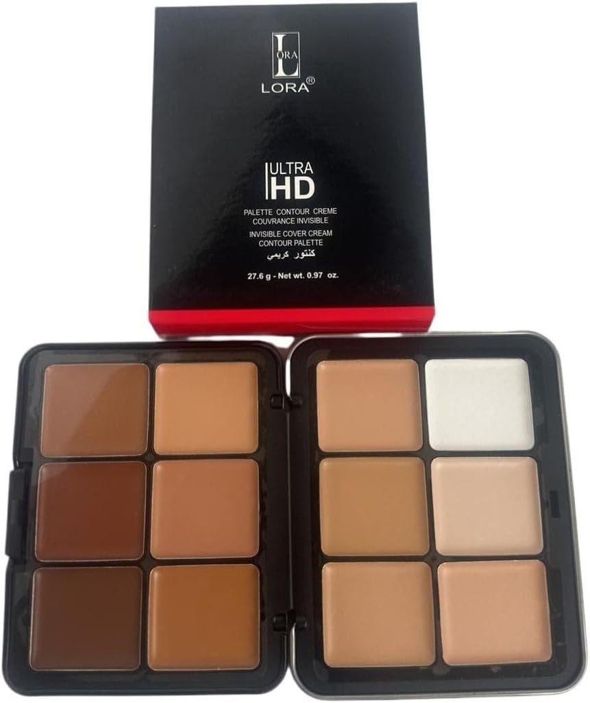 Ultra Clear Multi-Use Makeup Palette: Contour, Conceal, & Foundation