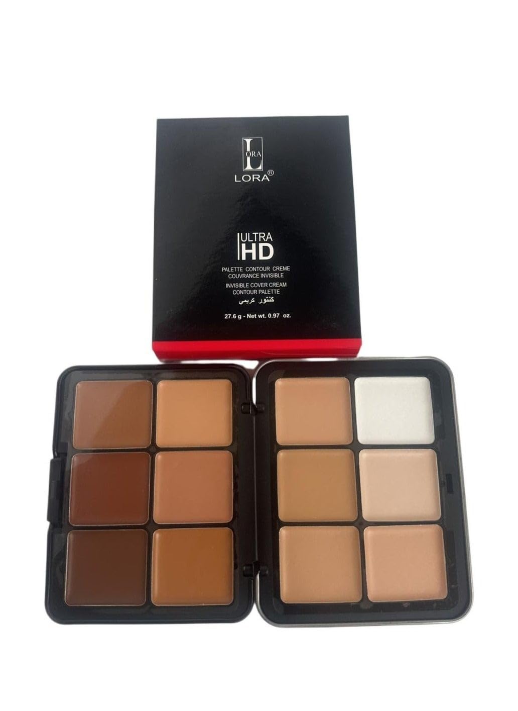 Ultra Clear Multi-Use Makeup Palette: Contour, Conceal, & Foundation