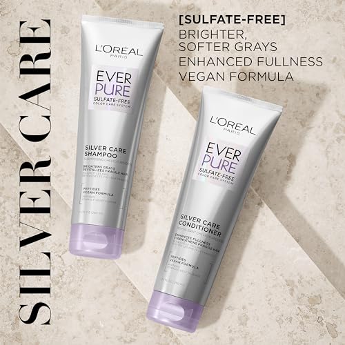 L'Oreal Paris EverPure Silver Care Shampoo and Conditioner Set - 1 Kit