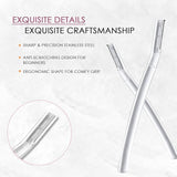 ALMEKAQUZ 6 Pcs Women's Facial Shaver - Professional Hair Removal Tool for Face and Eyebrows