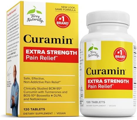 Terry Naturally Curamin Extra Strength Pain Relief - 120 Tablets