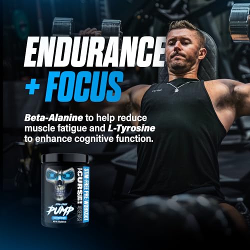 JNX Sports Stim-Free Pump Pre-Workout - Peach Mango (20.2 oz)