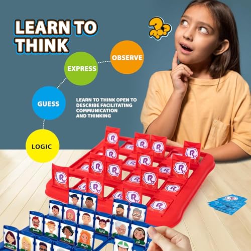 Guess Who Is It? Classic Arabic Family Board Game