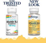 Solaray Vitamin K2 (MK-7) Triple Strength - 30 Vegetarian Capsules