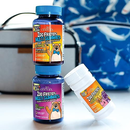 21st Century Zoo Friends Extra C Chewable Tablets - 60 Count
