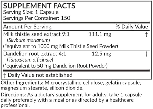 Futurebiotics, Milk Thistle, 1,000 mg, 150 Capsules