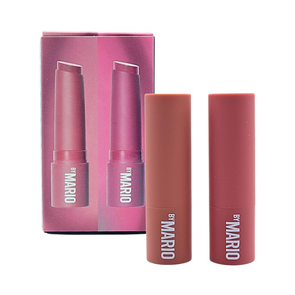 MAKEUP BY MARIO Mini MoistureGlow™ Lip Serum Duo - Bare Glow & Rose Glow