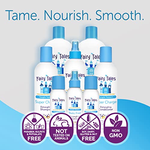 Fairy Tales Tangle Tamer Detangling Spray for Kids - Ultra Moisturizing and Anti Frizz Protection