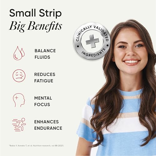 Wellbeing Nutrition Melts Instant Energy – Plant-Based Green Tea Caffeine with Electrolytes & Vitamins for Endurance & Hydration, 30 Oral Thin Strips