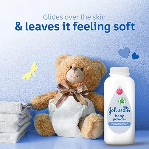 Johnson's Baby Powder - Classic Scent, 500g - Gentle & Soft Skin