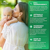 Zazzee Myo Inositol 120 Vegetarian Capsules - 2000mg for Hormonal Balance