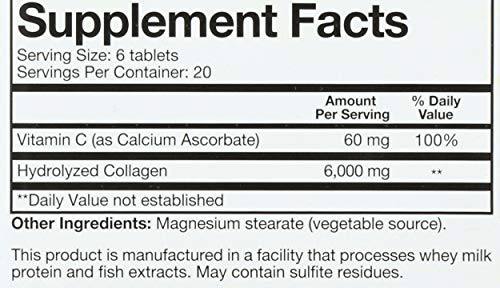 Youtheory Collagen Advanced Formula Type 1 & 3 - 120 Tablets