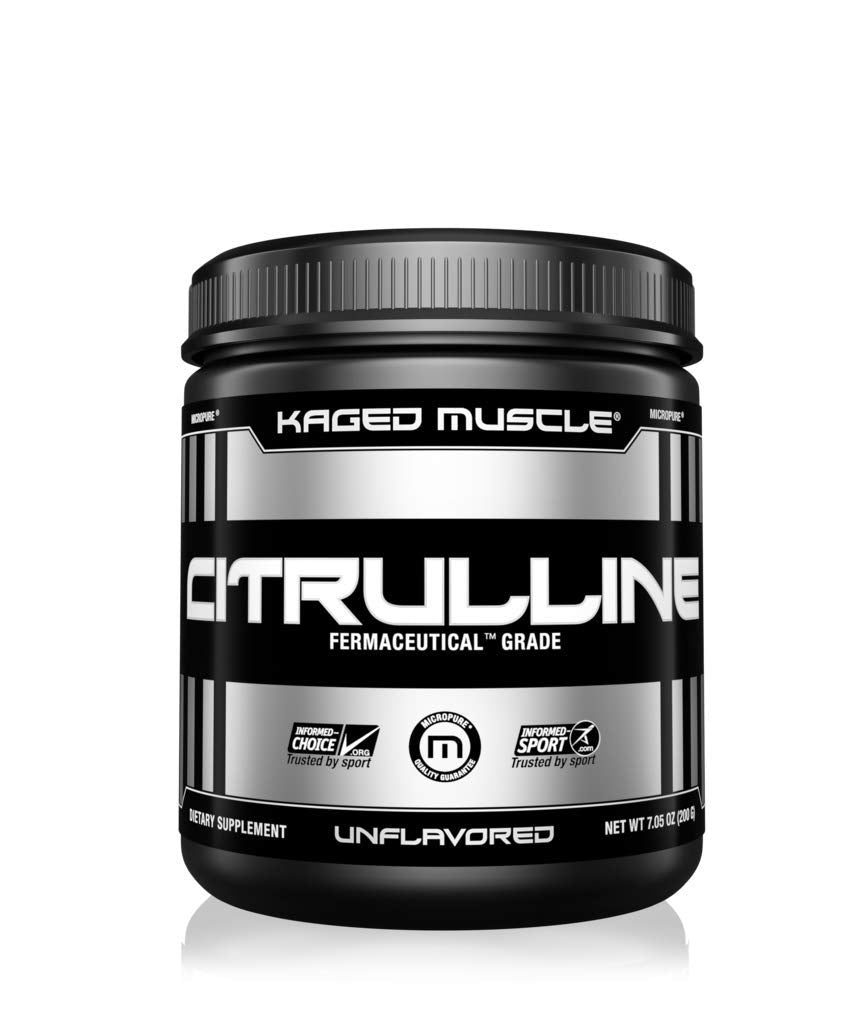 KaGED MUSCLE LCitrulline Unflavoured Powder 100 Servings - Pure Citrulline for Performance & Recovery