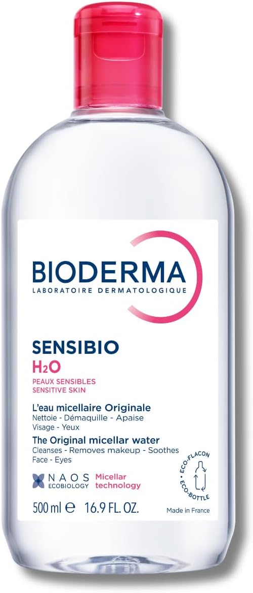 Bioderma Hydrabio H2o Micellar Water Makeup Remover 16 7 Fl Oz 500ml