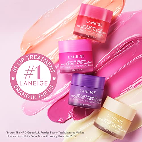 LANEIGE Lip Sleeping Mask: Pink Lemonade Swirl - Overnight Lip Care