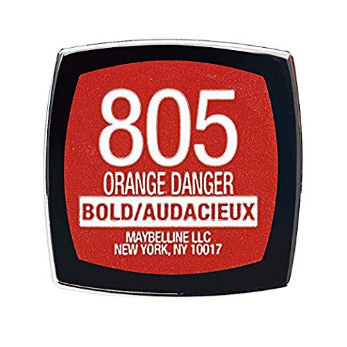 Maybelline Color Sensational Matte Lipstick - Orange Danger (0.15 oz)