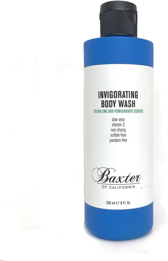 Baxter of California Invigorating Body Wash for Men - Italian Lime & Pomegranate, 8 oz