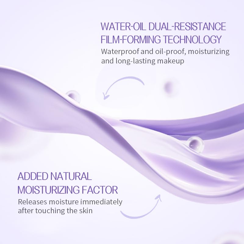 Soft Purple Brightening BB Cream SPF 30+ 40g - Moisturizing Primer & Sunscreen