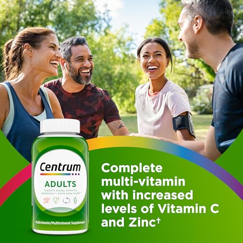 Centrum Adult Multivitamin/Multimineral Supplement - Antioxidants, Zinc, D3 & B Vitamins