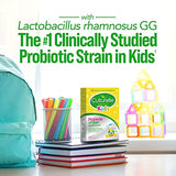 Culturelle Kids Probiotic + Fiber Packets - Digestive & Immune Support for Ages 3+ - 60 Count