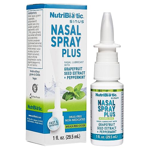 NutriBiotic Nasal Spray with Grapefruit Seed Extract - 1 Fl Oz (29.5ml)