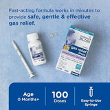 Mommy's Bliss Gas Relief Drops Bottle, Simethicone Drops for Infants, Relieves Stomach Discomfort, Safe & Gentle, Ginger Flavor, 1 Fl Oz (Pack of 1)