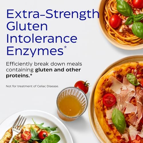 Enzymedica GlutenEase Extra Strength: Gluten Support (60 Capsules)