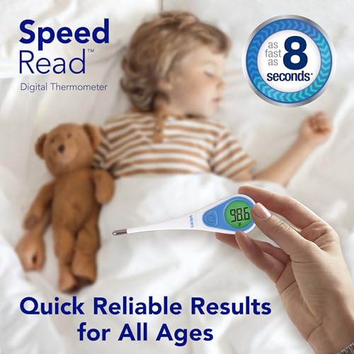 Vicks SpeedRead Digital Thermometer - Oral, Rectal, Underarm (Color-Coded)