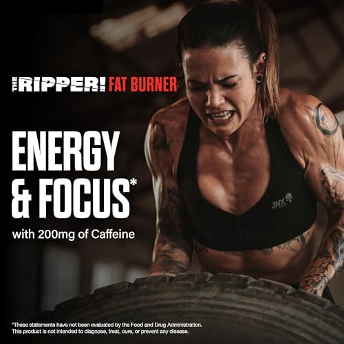 JNX Sports The Ripper Thermogenic Fat Burner: Shred Fat, Unleash Your Potential