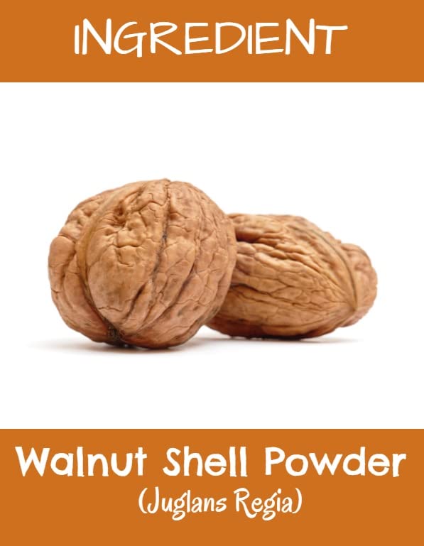 MR Ayurveda 100% Pure Walnut Shell Powder (100g) - Natural Exfoliant for Skin & Hair Scrub