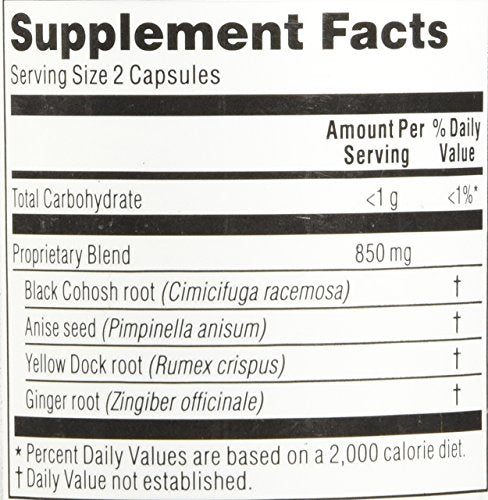 Kroeger Herb Female Balance Capsules (100 Count) for Hormonal Support