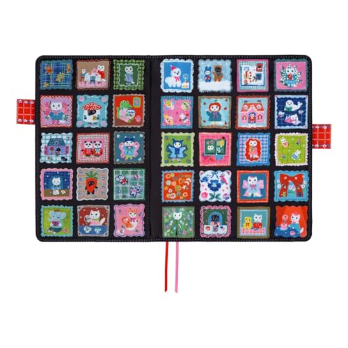 Hobonichi Techo A5 Planner Cover - Yumi Kitagishi White Cat Design