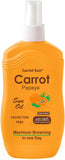 Carrot Sun Tanning Oil Spray - Papaya - Radiant Tropical Glow (200ml)