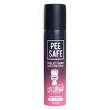 Pee Safe Floral Toilet Seat Sanitizer Spray 75ml - 99.9% Germ Protection, UTI Prevention, Travel Ready