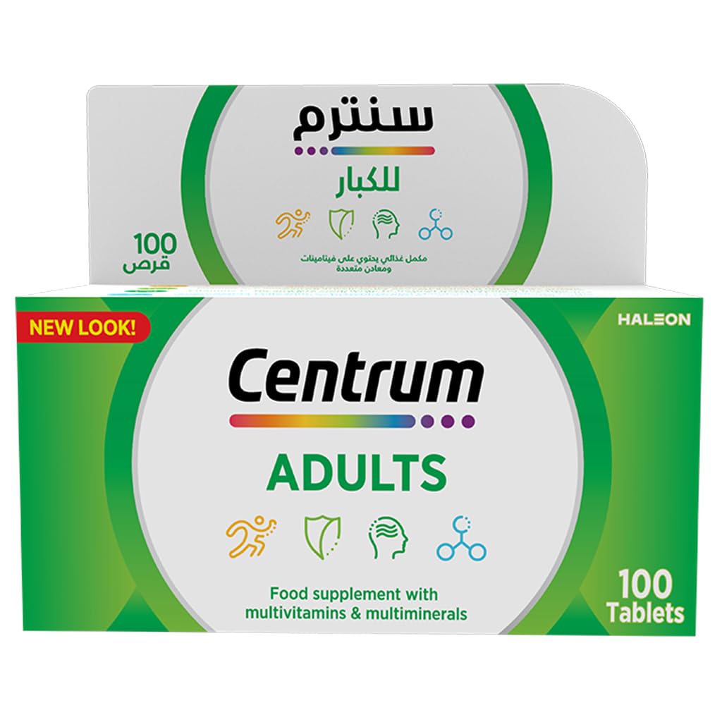 Centrum Food Supplement for Adults - 100 Tablets