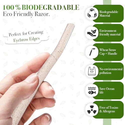 Dermaplane Razors for Women - Eyebrow Razor & Facial Hair Removal Tool (3 PCS)