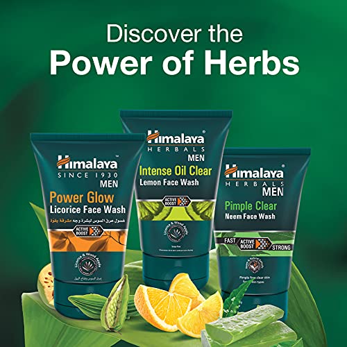 Himalaya Men Intense Oil Clear Lemon Face Wash