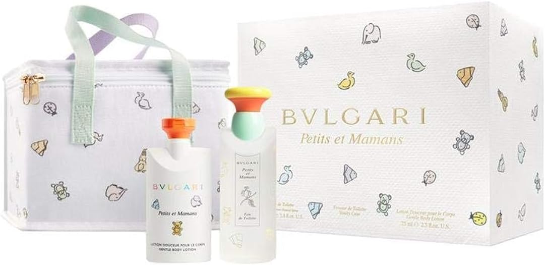 Bvlgari Petits Et Mamans Gift Set: 3-Pc EDT, Lotion & Bag