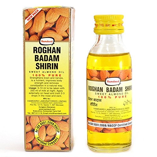 Hamdard Roghan Badam Shirin - Pure Sweet Almond Oil 100ml