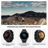 Garmin Fenix 8 47mm AMOLED Slate Gray Smartwatch with Black Band