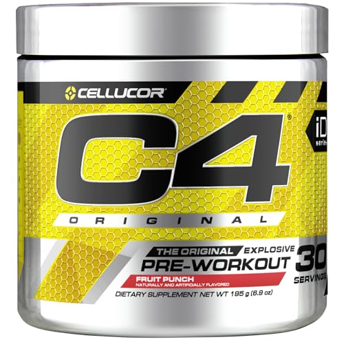 Cellucor C4 Original Pre Workout Energy Powder Fruit Punch - 30 Servings