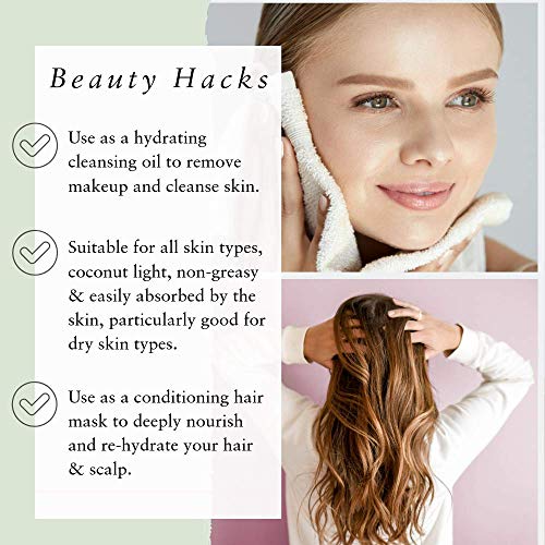 Absolute Aromas Coconut Oil - 150ml Pure & Versatile Carrier Oil