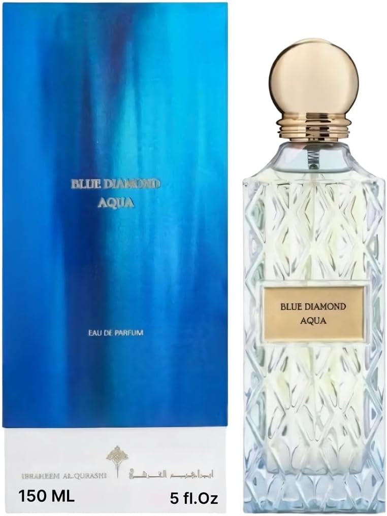 Ibrahim Alqurashi Blue Diamond Aqua Extrait De Parfume 200ml Unisex Long-Lasting