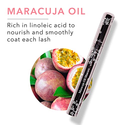100% PURE Maracuja Oil Mascara for Voluminous, Lengthening Lashes - Blackberry (0.35 oz)