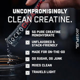Jocko Fuel Creatine Monohydrate Stick Packs – 30 Servings Unflavored for Athletic Performance & Muscle Health