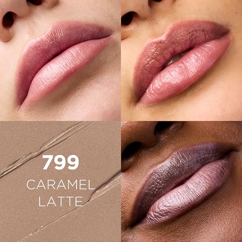 L’Oréal Paris Colour Riche Original Creamy Hydrating Satin Lipstick, 799 Caramel Latte, 1 Count