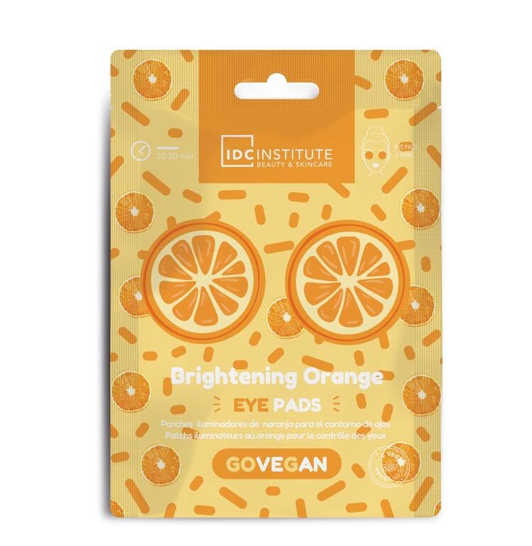 IDC Institute Orange Caffeine Eye Pads for Puffiness & Dark Circles